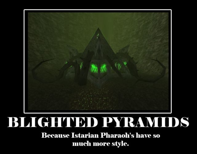 Blightet Pyramids